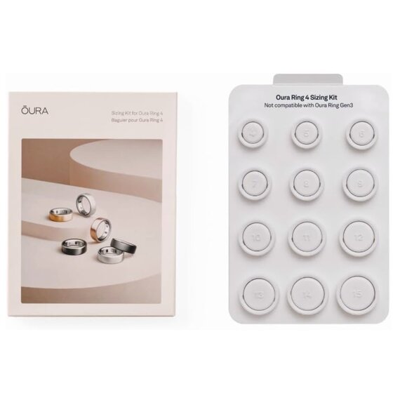 NEW oura ring gen 4 sizing kit 🤍 - Picture 4 of 9
